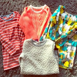 BUNDLE little girls dresses, various brands